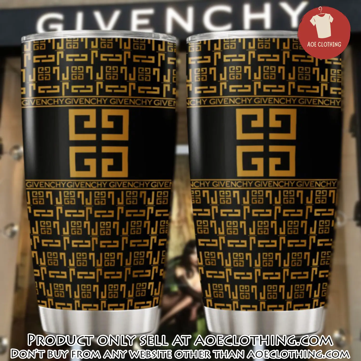 Givenchy stainless steel tumbler 20oz30oz aoe1942680